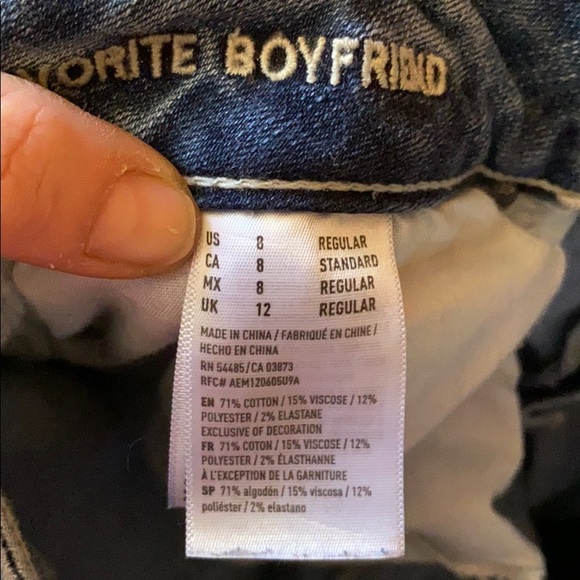 American Eagle jeans size 8 reg - Picture 4 of 14